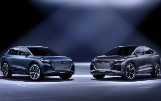 Der Audi Q4 Sportback e-tron concept