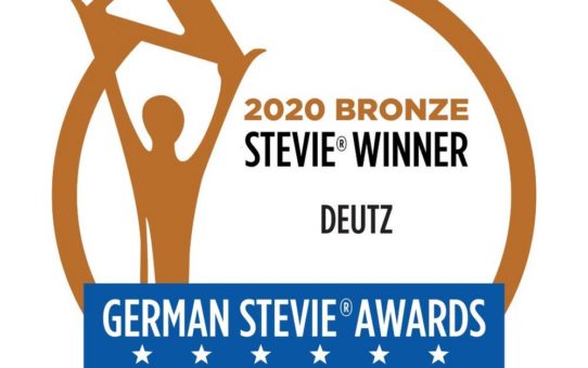 DEUTZ mit German Stevie® Awards "virtuell" geehrt