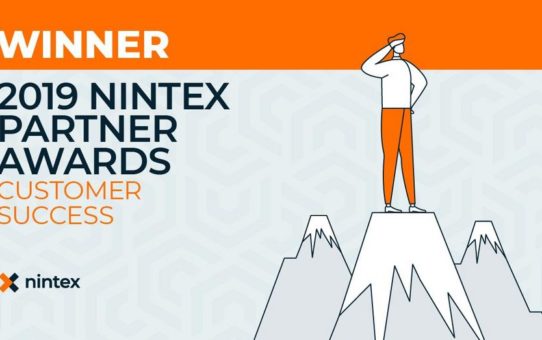 Data One gewinnt den Nintex Partner Award 2019 in der Kategorie Customer Success