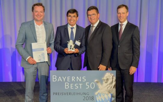 Sensor-Technik Wiedemann (STW) wieder unter "BAYERNS BEST 50"