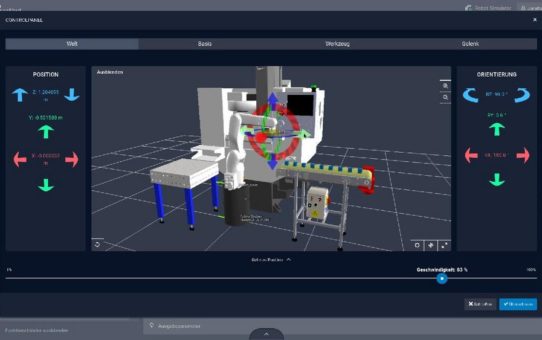 Die weltweit erste Industrieroboter-Simulation in der Cloud