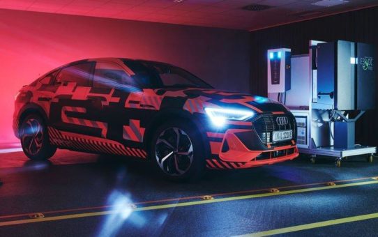 Elektroauto als Teil der Energiewende:  Audi forscht an bidirektionaler Ladetechnik