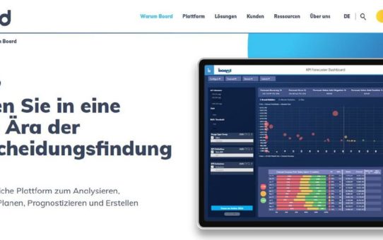 Board wird von G2 als Leader in drei Analytics-Kategorien ernannt