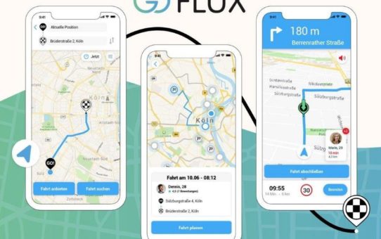 Per goFLUX zu Ford - Mitfahr-App gestartet