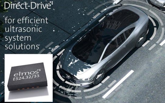 Elmos: Nächste Generation der „Direct-Drive“ Ultraschall-ICs mit verbesserter Performance