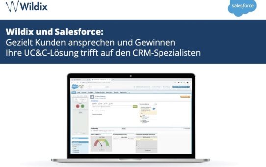 Wildix neu auf dem Salesforce Marketplace