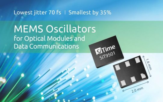 MEMS-Oszillatoren von SiTime für Standard-Netzwerkfrequenzen