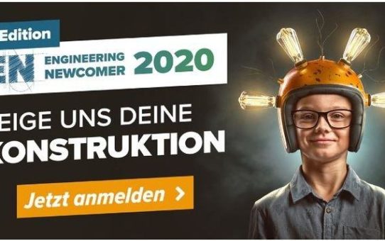 Kluge Köpfe aufgepasst: Die Engineering Newcomer Challenge 2020 ist gestartet