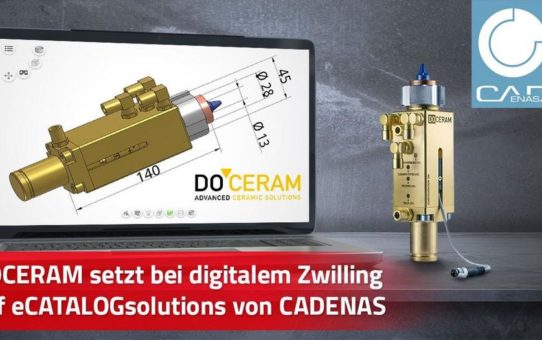 DOCERAM setzt bei Digitalisierungsstrategie auf 3D CAD Produktkatalog powered by CADENAS