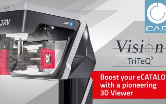 Vision Engineering & CADENAS ermöglichen Darstellung von digitalen Bauteilen mit revolutionärer 3D Display Technologie