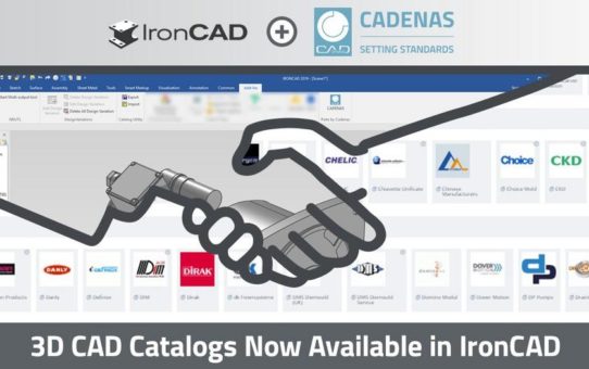 IronCAD erweitert seine Konstruktionslösung um 3D CAD