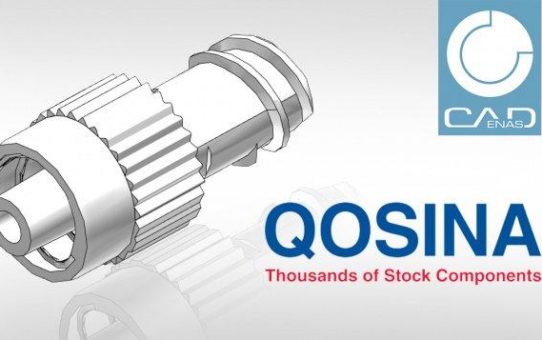 Qosina veröffentlicht interaktiven Produktkatalog mit 3D CAD Modellen von CADENAS