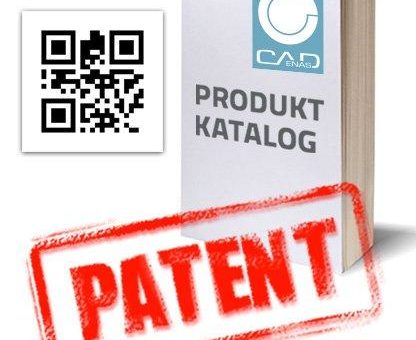 Patentierte Lösung zum Herunterladen von 3D Engineering Daten mittels QR Code