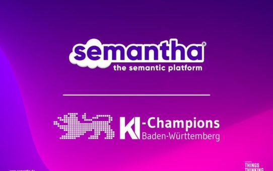 semantha® ist KI-Champion!
