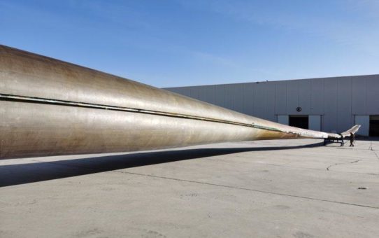 Covestro, Goldwind und LZ Blades entwickeln das weltweit erste 64,2 Meter lange PU-Windrotorblatt