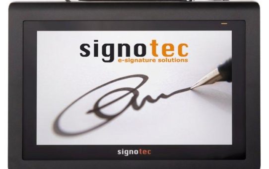 Ab April erhältlich: signotec Delta mit Power over Ethernet (PoE)
