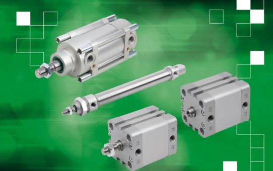 Neu bei norelem: Pneumatikzylinder mit Kolbenstange