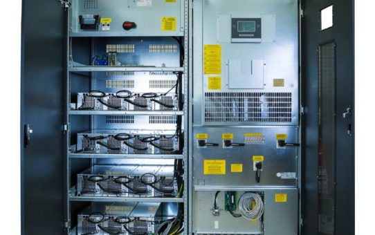 Riello UPS GmbH Master MPS MPT-C 120 kVA mit Superkondensatoren parallelgeschaltet