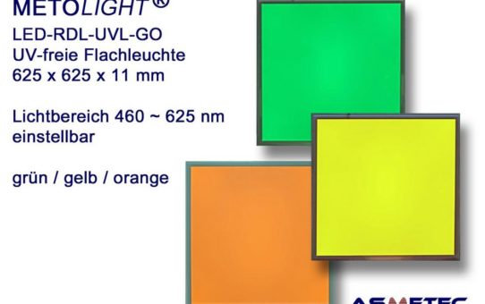 Effiziente LED Gelbraum Beleuchtung - Schutz für UV-sensitive Bereiche