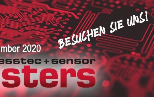 2. Anlauf: Wir sind auf der messtec + sensor masters 2020