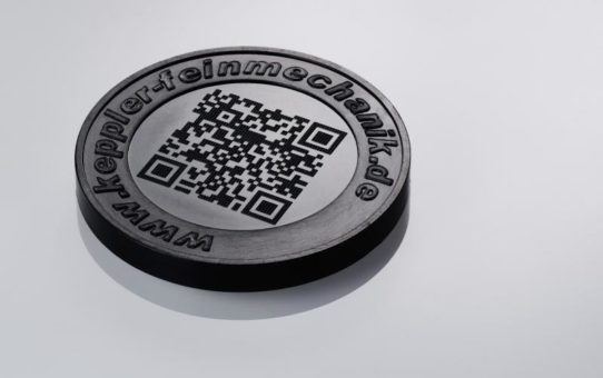 Scanbarer QR-Code im Spritzguss