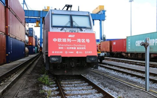 Chinesische Sinotrans etabliert Zugverbindung zwischen Shenzhen und Duisburg