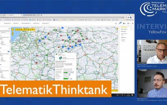#TelematikThinktank: YellowFox stellt morgen per Video neue Trailer-Telematikservices vor
