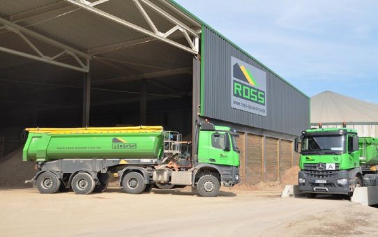 INFORM optimiert Lkw-Transporte bei ROSS Bauservice