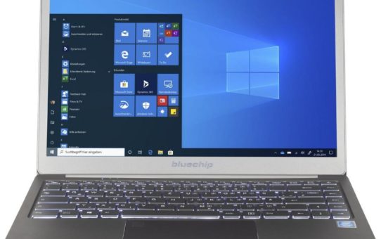 bluechip stellt lüfterloses 14 Zoll Notebook vor