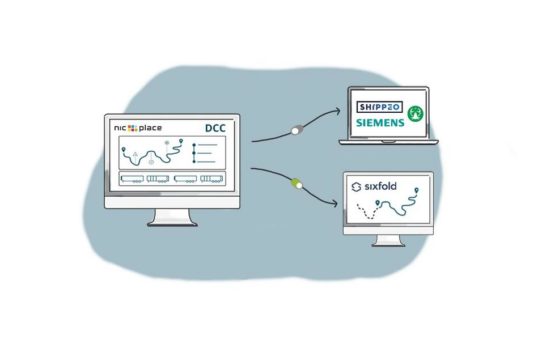 NIC-place Schnittstelle zu Sixfold ermöglicht für Transportunternehmer kontrolliertes Teilen von Daten