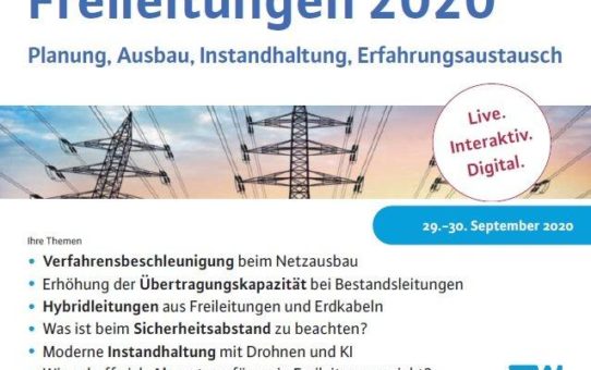 Zur Meisterung der Herausforderungen der Energiewende ist der Netzausbau durch Netzertüchtigungen und Netzerweiterungen erforderlich