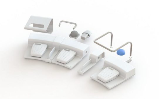 Herga's modular footswitch system now has individual 60601-1 medical approval: Herga announces a flexible and globally unique approach for medically approved footswitches