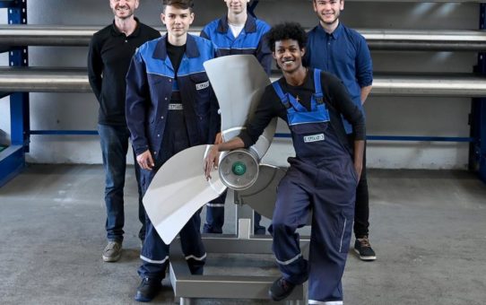 Vier neue Azubis starten ihre Ausbildung