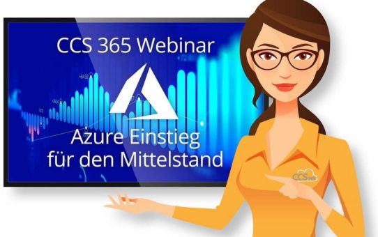 CCS 365 Webinar - Azure Einstieg für den Mittelstand