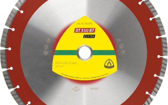 Die Turboscheibe für Beton