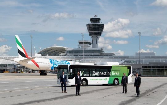 Zukunftsweisendes Pilot-Projekt: Umrüstung zu CO2-neutralem Bus dank Webasto Batteriesystem