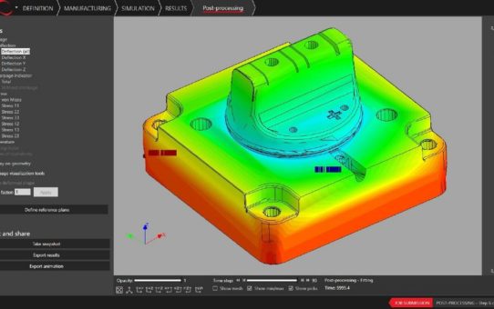 Berechnung von 3D gedruckten Werkzeugeinsätzen im Spritzguss