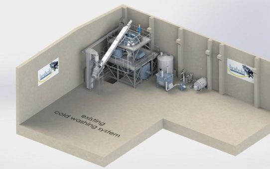 Neue Heißwäsche im Herbold-Technikum