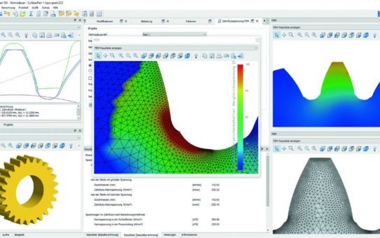 Integrierte FEM-Auswertung in KISSsoft