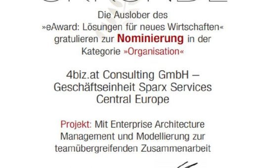 Sparx Services CE: EAM ist strategische Funktion in Unternehmen