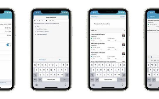 Projektmanagement-Software factro mit großem Update der Mobile App
