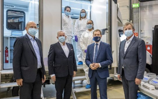 Prototyp: Fraunhofer stellt Corona-Testmobil vor