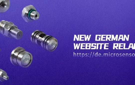 Die deutsche Webseite von Micro Sensor GmbH ist neu online!