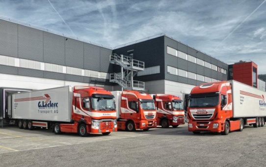 G. Leclerc Transport AG setzt auf idem telematics in allen Trucks und Trailern seines Fuhrparks