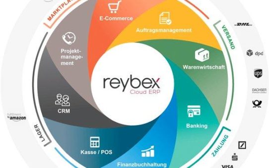 Die ERP-Software reybex startet mit einem neuen Frontend aus der Cloud