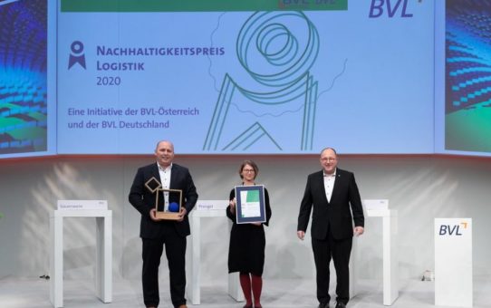 Transgourmet Deutschland erhält den  Nachhaltigkeitspreis Logistik 2020