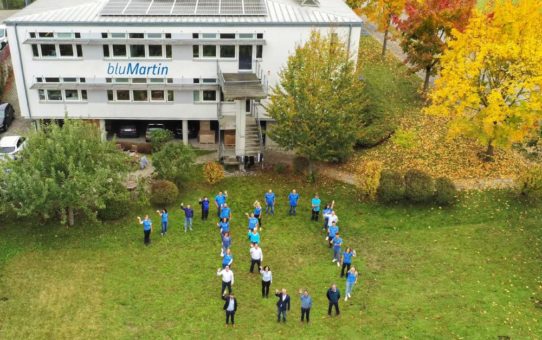 Lüftungsunternehmen bluMartin: 10 Jahre im Aufwind