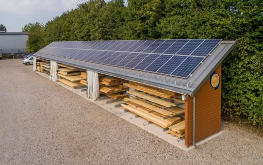 Schreinerei Schmidt: 40 % mehr Lagerkapazität plus Strom vom Dach