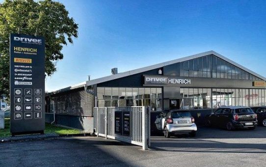 HENRICH Reifen+Autoservice zum DRIVER Partnerbetrieb umgebrandet