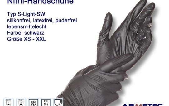 Einweg Handschuhe aus Nitril - verschiedene Ausführungen für unterschiedliche Anwendungsbereiche